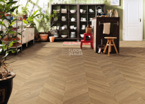 Haro Chevron 8мм 545180 Дуб Натур Шеврон фото 2 | FLOORDEALER